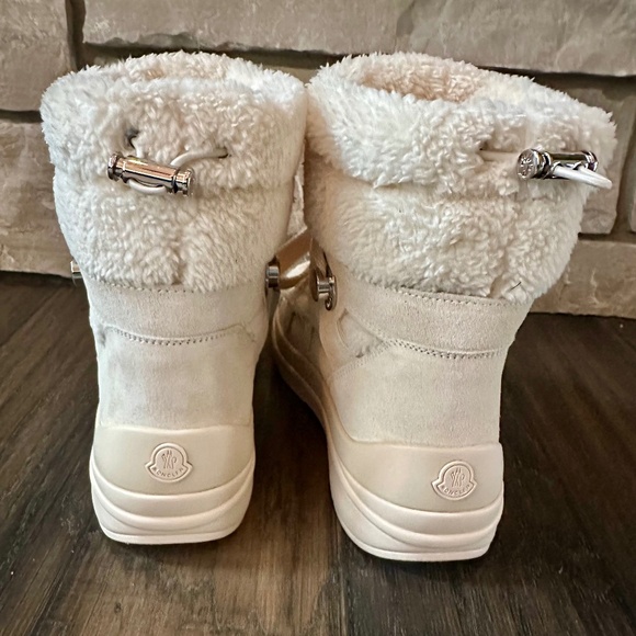MONCLER Best-Selling Natural Darling Snow Boots Sz 38 NIB $960!! - Picture 6 of 8